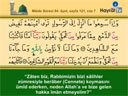A. Hüsrev Hattı Kur’an-ı Kerim Hatm-i Şerifi